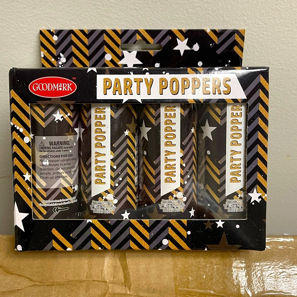 New Goodmark Party Poppers